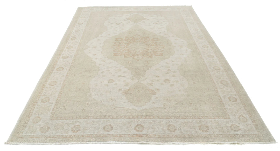 Afghan Ariana Haji Jalili Rug 6' 6" x 9' 6" Hand-Knotted | No. AT82189