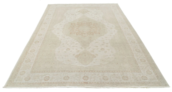Afghan Ariana Haji Jalili Rug 6' 6" x 9' 6" Hand-Knotted | No. AT82189