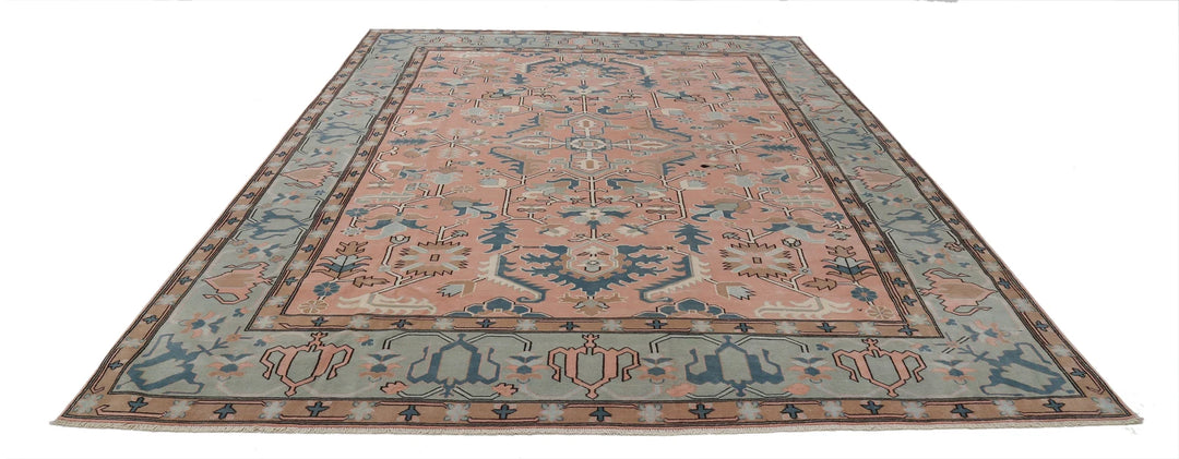 Turkish Vintage Rug 8' 9" x 11' 6" Hand-Knotted | No. AT82305