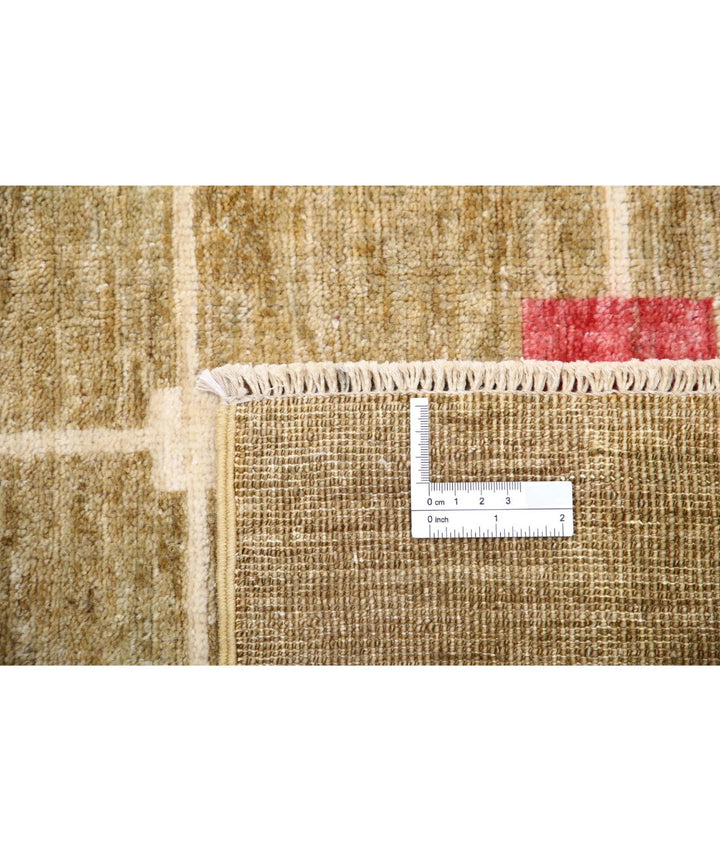 Afghan Modcar Rug 5'8" x 8'11" Hand-Knotted | No. AT82439