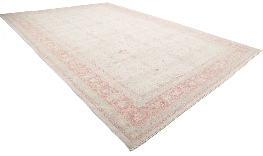Afghan Serenity Rug 13' 2" x 19' 7" Hand-Knotted | No. AT82461
