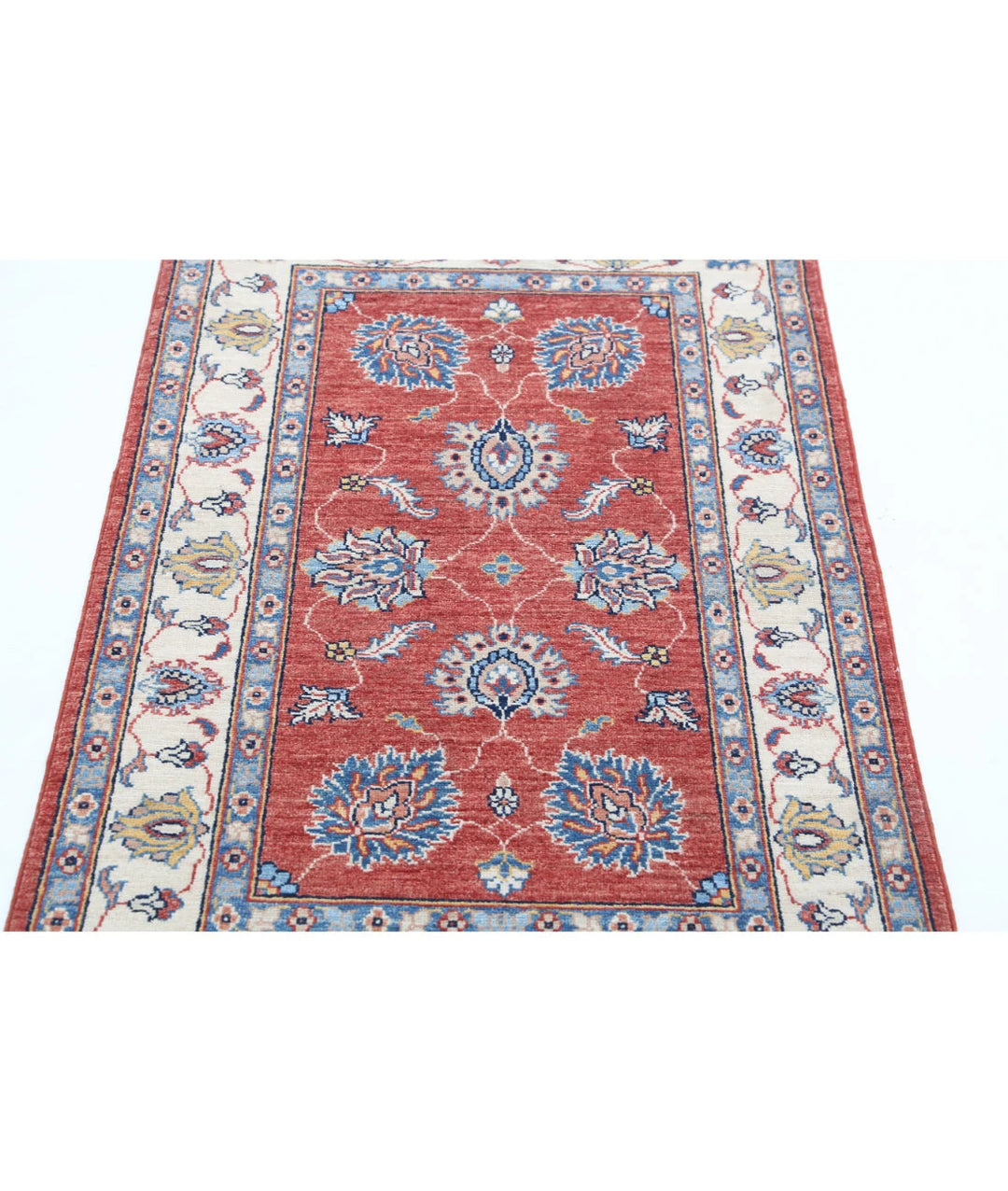 Afghan Ziegler Rug 2' 6" x 4' 0" Hand-Knotted | No. AT82717