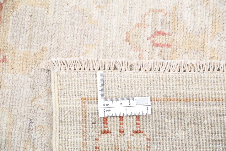 Afghan Oushak Rug 8' 10" x 11' 11" Hand-Knotted | No. AT82779