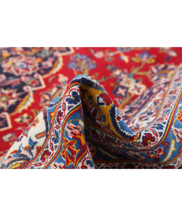 Persian Kashan Rug 9' 1" x 12' 9" Hand-Knotted | No. AT82976