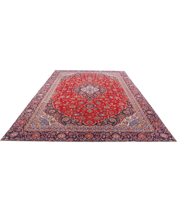 Persian Kashan Rug 9' 1" x 12' 9" Hand-Knotted | No. AT82976