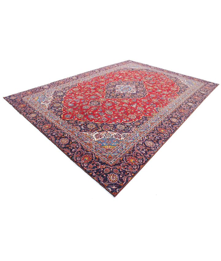 Persian Kashan Rug 9' 1" x 12' 9" Hand-Knotted | No. AT82976