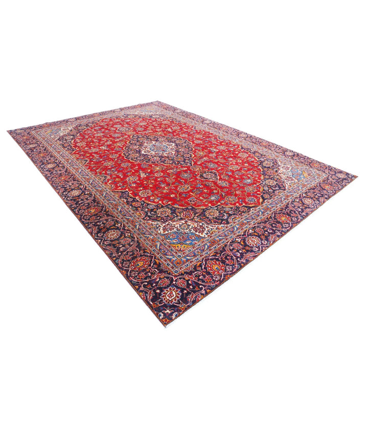 Persian Kashan Rug 9' 1" x 12' 9" Hand-Knotted | No. AT82976