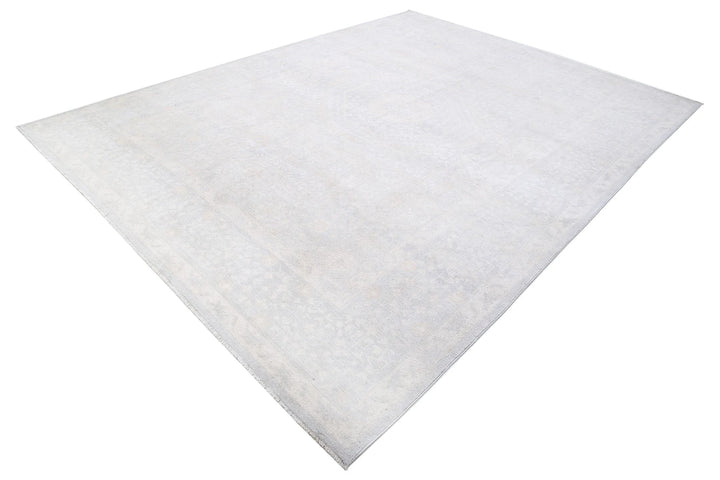 Afghan Khotan Rug 8' 9" x 11' 10" Hand-Knotted | No. AT82992