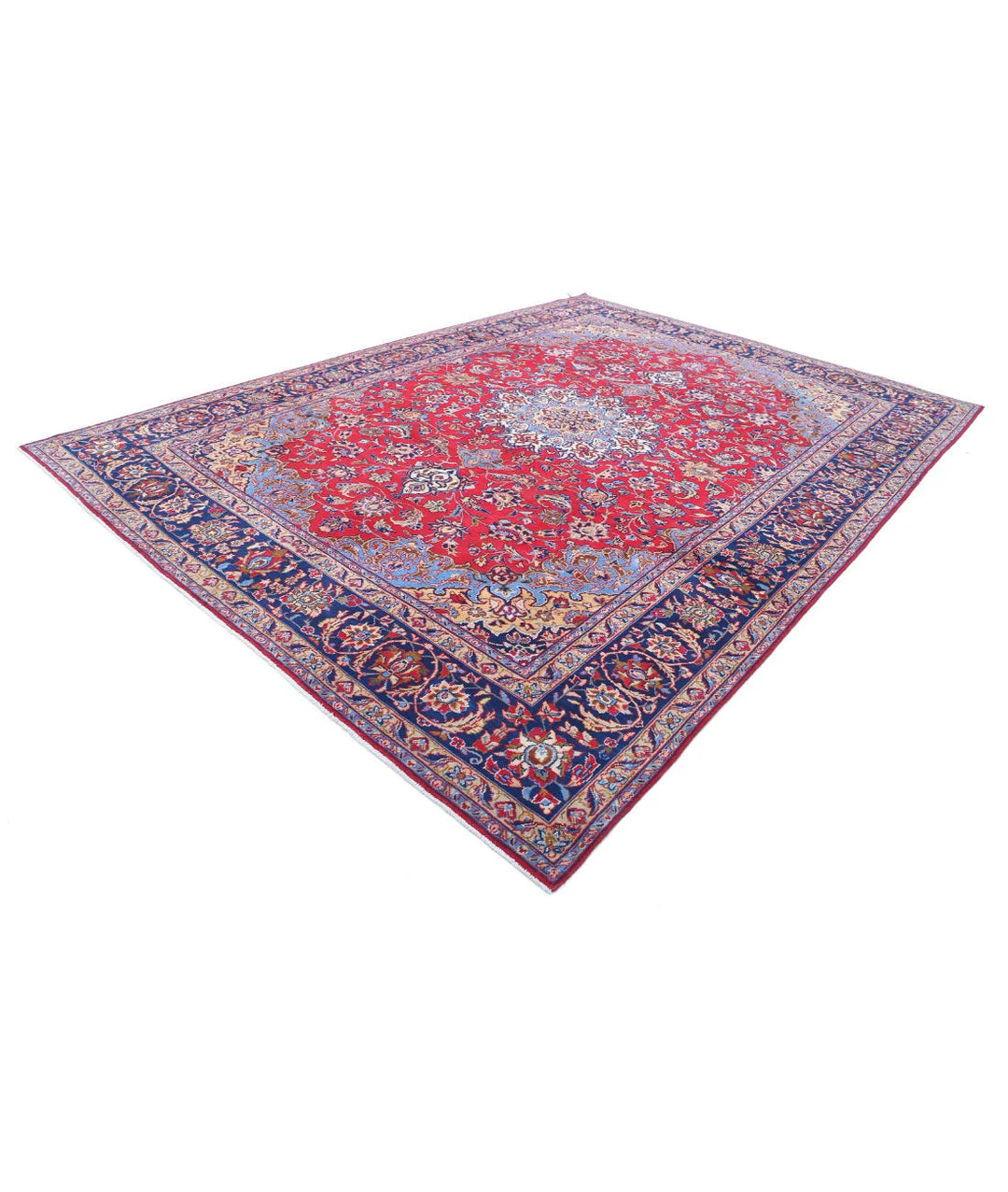 Persian Mahal Rug 9' 6" x 13' 2" Hand-Knotted | No. AT83063