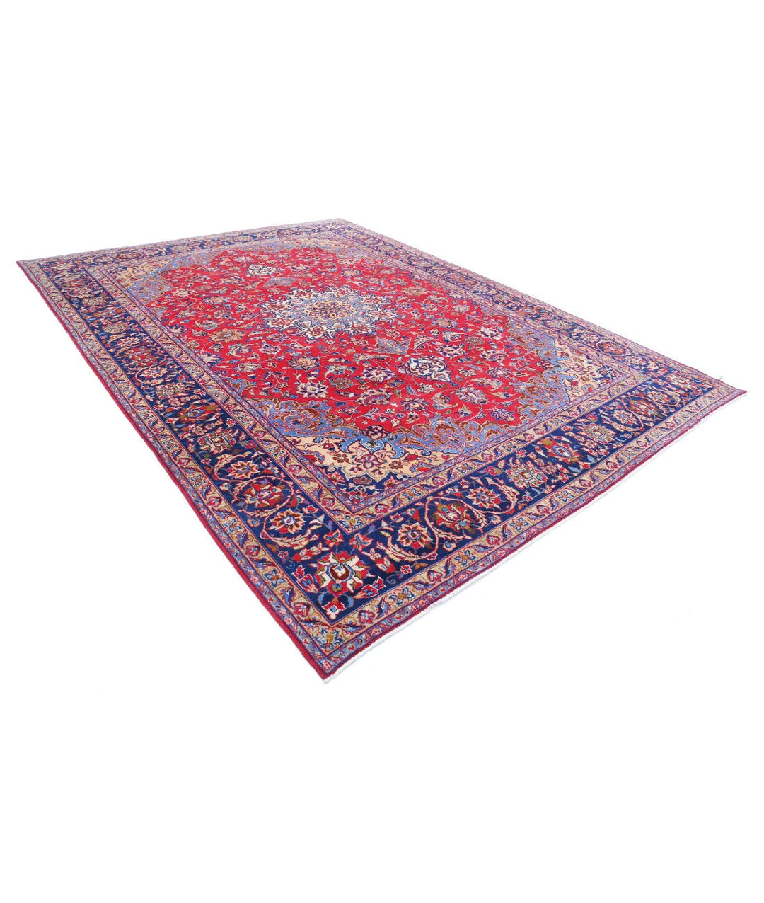 Persian Mahal Rug 9' 6" x 13' 2" Hand-Knotted | No. AT83063