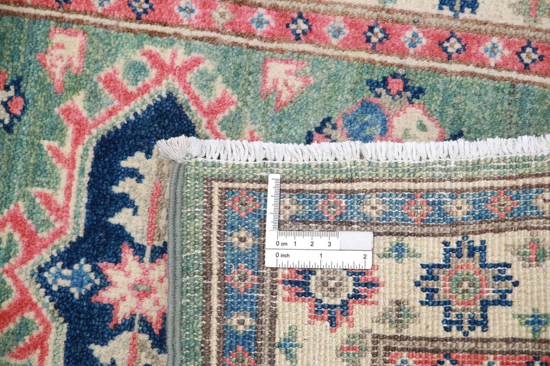 Afghan Kazak Rug 1' 11" x 5' 7" Hand-Knotted | No. AT83097