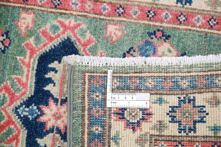 Afghan Kazak Rug 1' 11" x 5' 7" Hand-Knotted | No. AT83097
