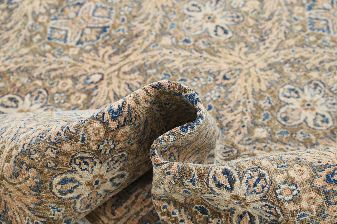 Afghan Oriental Rug 8' 11" x 11' 8" Hand-Knotted | No. AT83111