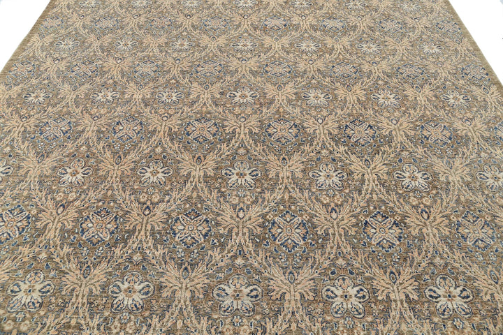 Afghan Oriental Rug 8' 11" x 11' 8" Hand-Knotted | No. AT83111