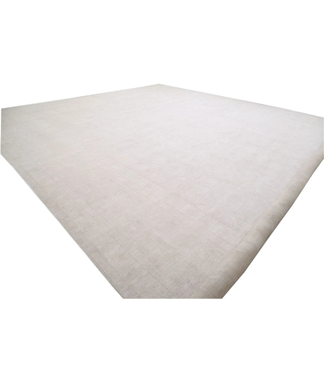 Brown Afghan Oushak Rug 20'11" x 30'0" Hand-Knotted | No. AT83165