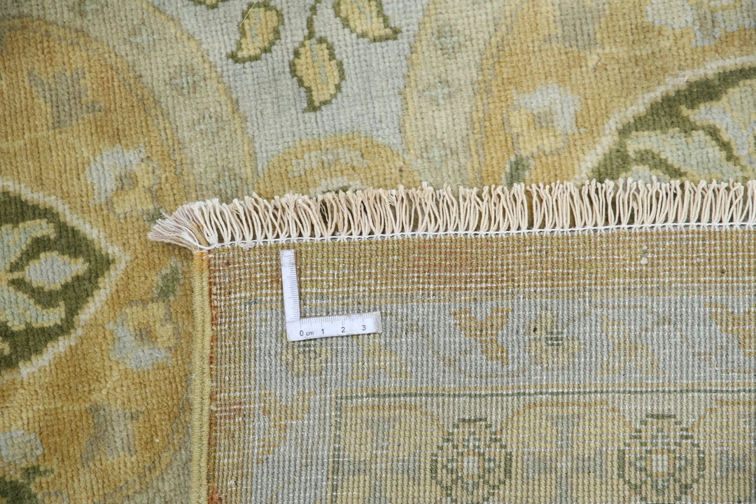 Indian Ziegler Rug 9' 9" x 14' 9" Hand-Knotted | No. AT83198