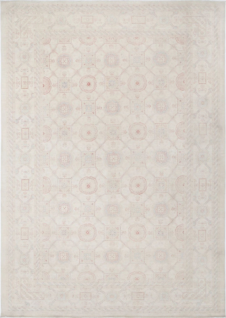 Afghan Serenity Rug 12' 0" x 17' 3" Hand-Knotted | No. AT83201