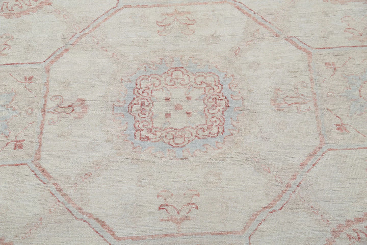 Afghan Serenity Rug 12' 0" x 17' 3" Hand-Knotted | No. AT83201