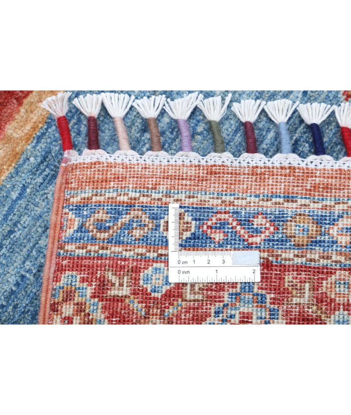 Afghan Khurjeen Rug 2' 7" x 3' 9" Hand-Knotted | No. AT83215