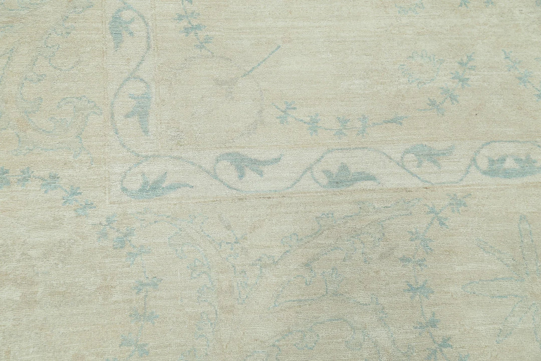 Afghan Serenity Rug 7' 9" x 9' 4" Hand-Knotted | No. AT83269