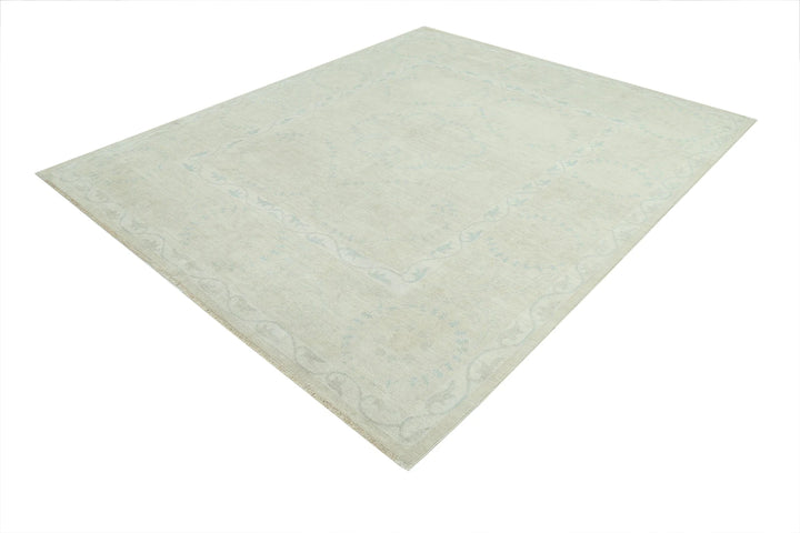 Afghan Serenity Rug 7' 9" x 9' 4" Hand-Knotted | No. AT83269