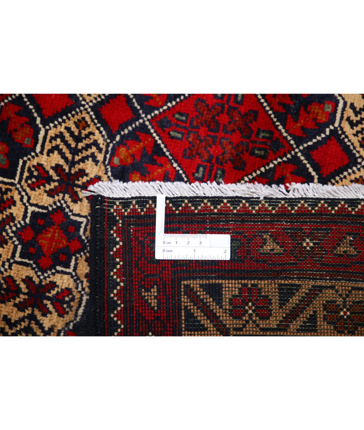 Afghan Khamyab Rug 9' 10" x 12' 5" Hand-Knotted | No. AT83503