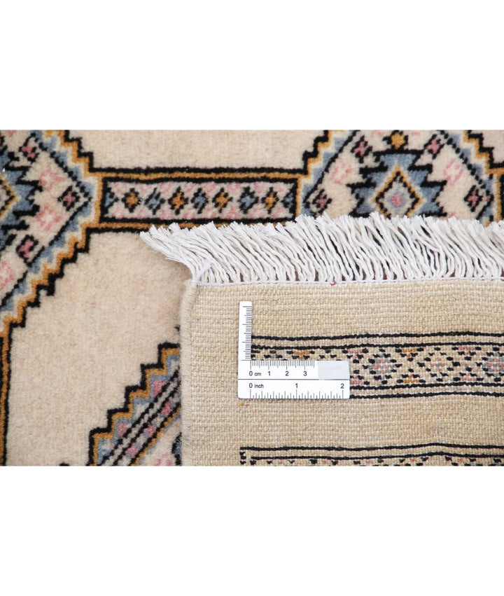 Pakistani Jaldar Rug 6' 7" x 8' 8" Hand-Knotted | No. AT83549