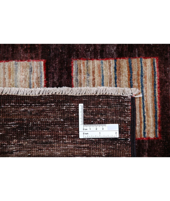 Afghan Oriental Rug 4' 11" x 6' 5" Hand-Knotted | No. AT83582