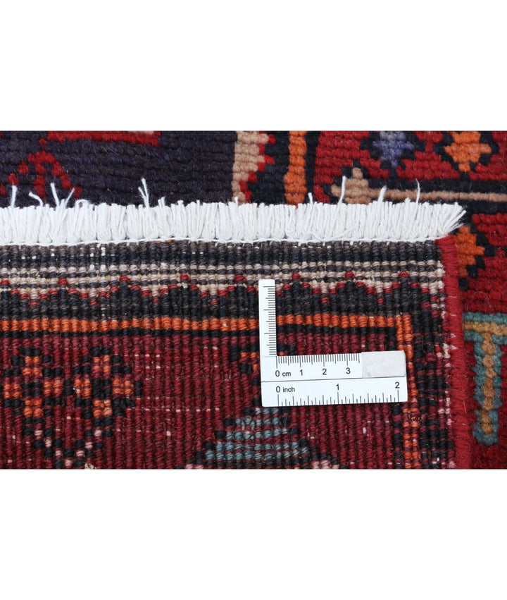 Persian Hamadan Runner Rug 3' 3" x 13' 1" Hand-Knotted | No. AT83673
