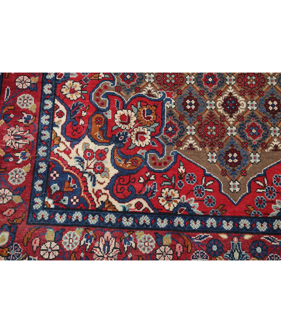 Persian Bijar Rug 5' 1" x 10' 2" Hand-Knotted | No. AT83744