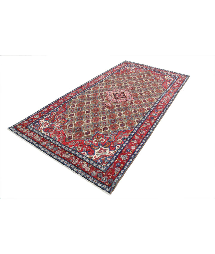 Persian Bijar Rug 5' 1" x 10' 2" Hand-Knotted | No. AT83744