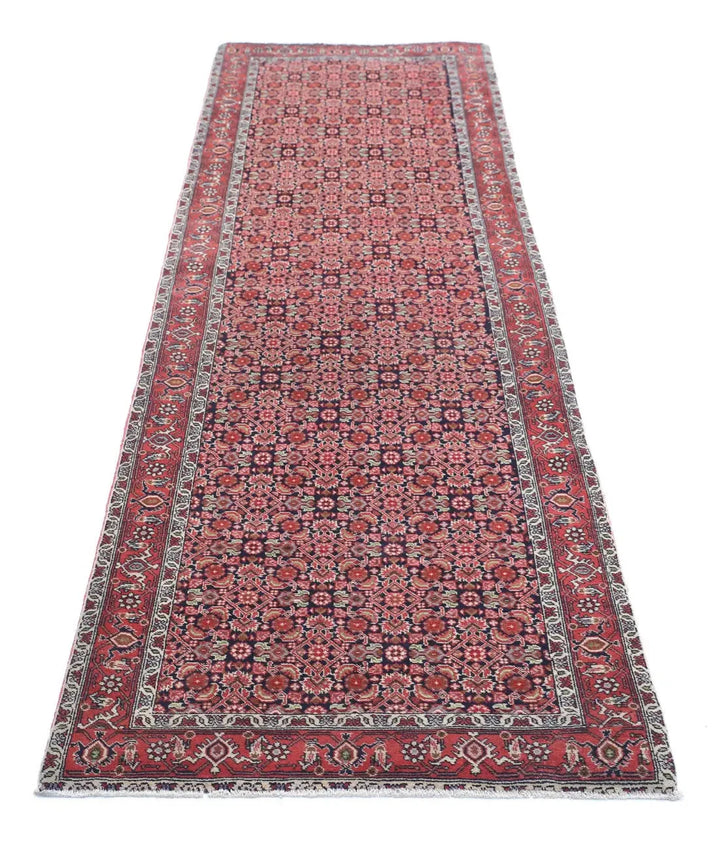 Persian Herati Runner Rug 2' 8" x 9' 2" Hand-Knotted | No. AT83849