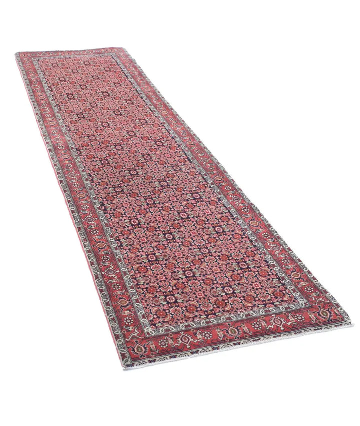 Persian Herati Runner Rug 2' 8" x 9' 2" Hand-Knotted | No. AT83849
