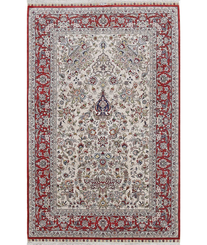 Chinese Hereke Rug 2' 7" x 4' 0" Hand-Knotted | No. AT83932
