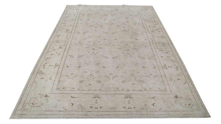 Afghan Serenity Rug 6' 0" x 8' 0" Hand-Knotted | No. AT84054