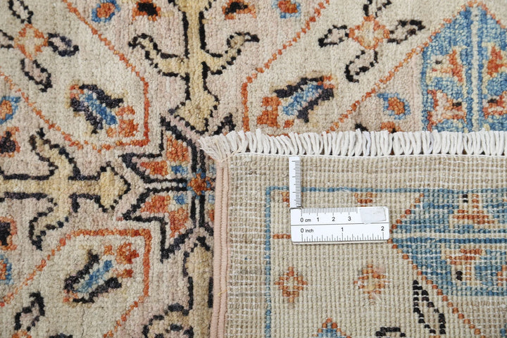 Afghan Oriental Rug 4' 10" x 9' 4" Hand-Knotted | No. AT84107
