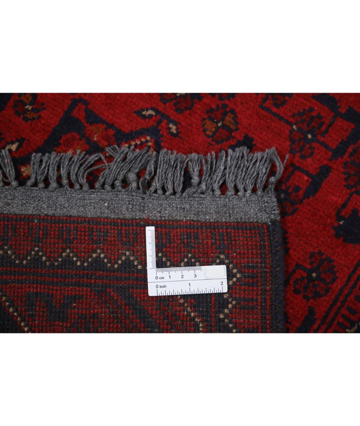 Afghan Khamyab Runner Rug 2' 7" x 9' 5" Hand-Knotted | No. AT84188