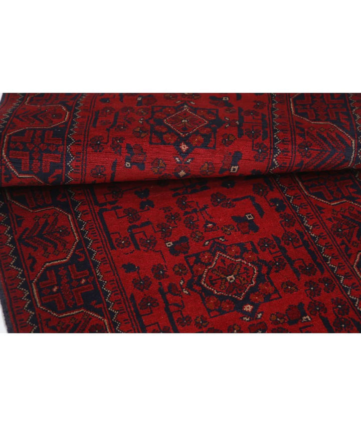 Afghan Khamyab Runner Rug 2' 7" x 9' 5" Hand-Knotted | No. AT84188