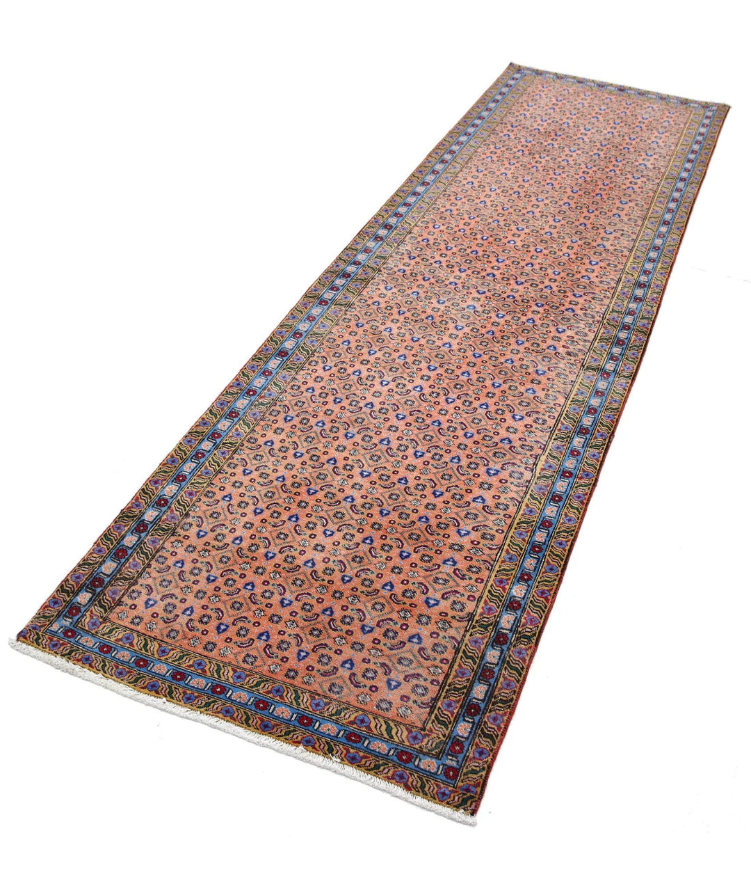 Persian Tabriz Rug 2' 8" x 9' 2" Hand-Knotted | No. AT84650