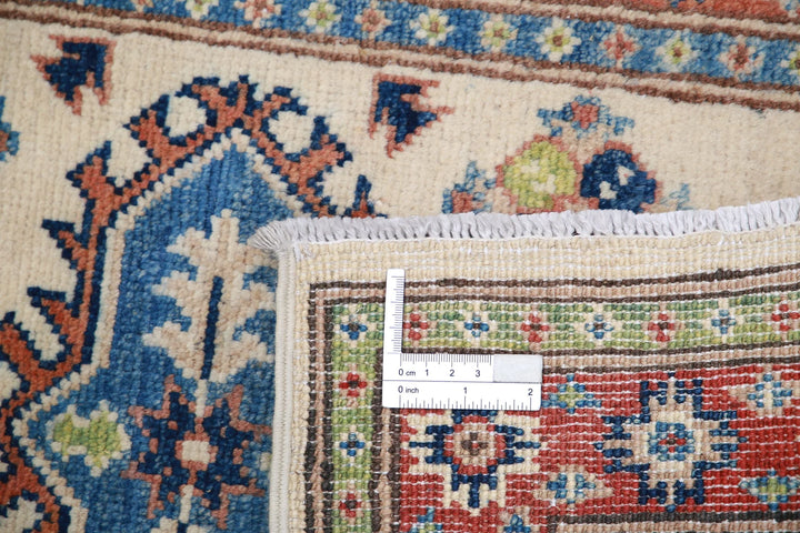 Afghan Kazak Rug 2' 0" x 5' 11" Hand-Knotted | No. AT84665