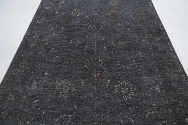 Afghan Oriental Rug 6' 3" x 10' 1" Hand-Knotted | No. AT84681