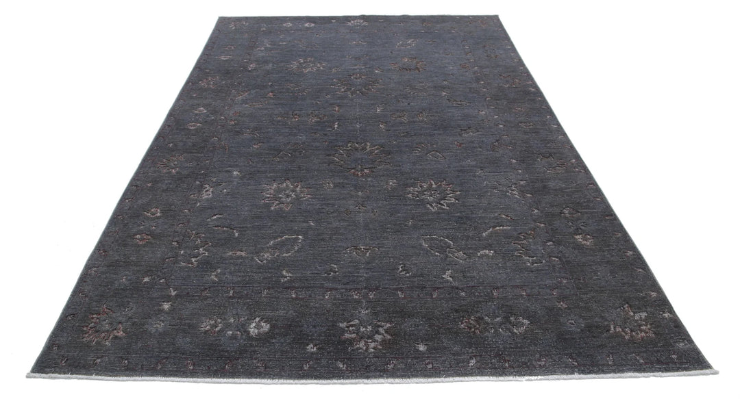Afghan Oriental Rug 6' 3" x 10' 1" Hand-Knotted | No. AT84681
