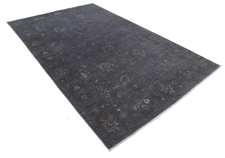 Afghan Oriental Rug 6' 3" x 10' 1" Hand-Knotted | No. AT84681
