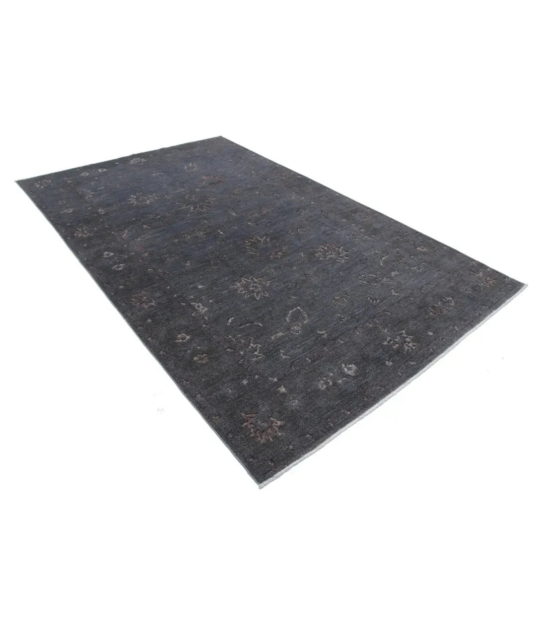 Afghan Oriental Rug 6' 3" x 10' 1" Hand-Knotted | No. AT84681