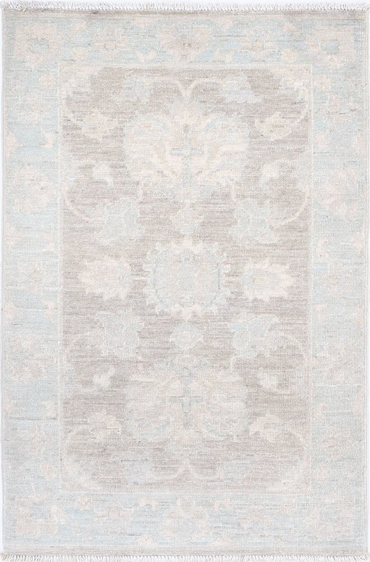 Afghan Serenity Rug 2' 0" x 3' 1" Hand-Knotted | No. AT84831