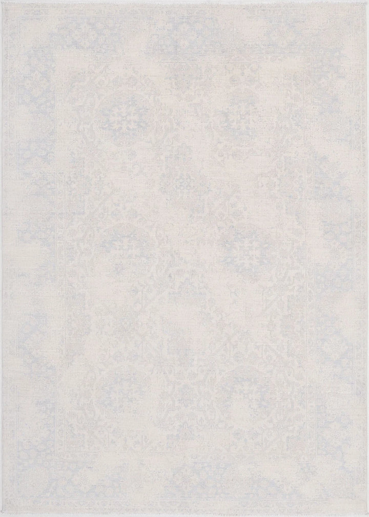 Afghan Serenity Rug 5' 8" x 7' 11" Hand-Knotted | No. AT84844