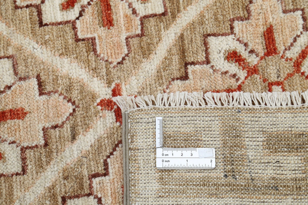 Afghan Khotan Rug 9' 2" x 11' 8" Hand-Knotted | No. AT84845