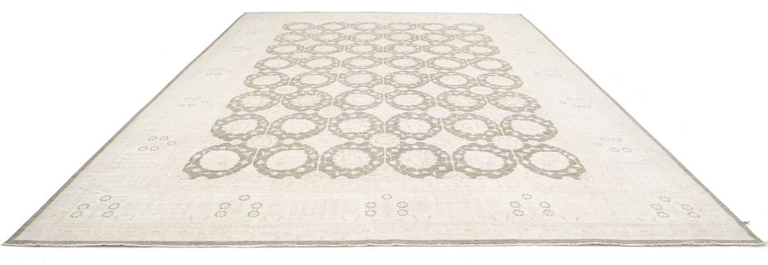 Afghan Serenity Rug 12' 3" x 17' 8" Hand-Knotted | No. AT84916