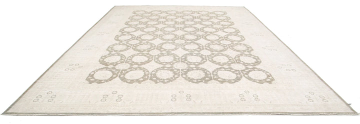 Afghan Serenity Rug 12' 3" x 17' 8" Hand-Knotted | No. AT84916