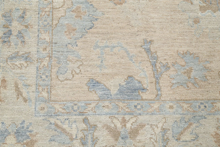 Afghan Oushak Rug 5' 9" x 8' 9" Hand-Knotted | No. AT85229